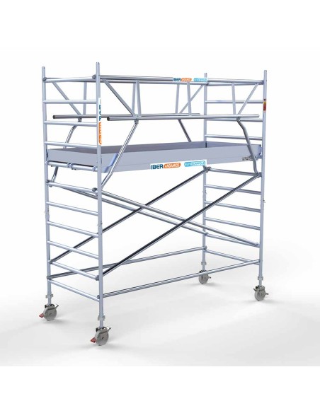 Andaime móvel tipo torre 135x305x420 m - PRO DOBLE SAFE