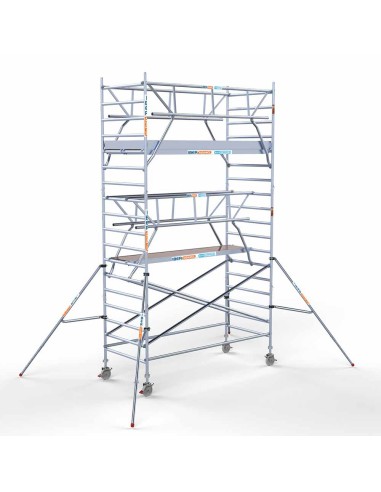 Andaime móvel tipo torre 135x305x620 m - PRO DOBLE SAFE