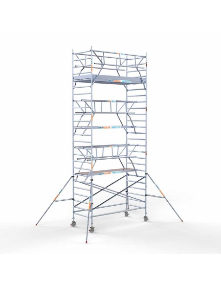 Andaime móvel tipo torre 135x305x820 m - PRO DOBLE SAFE