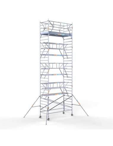 Andaime móvel tipo torre 135x305x1020 m - PRO DOBLE SAFE