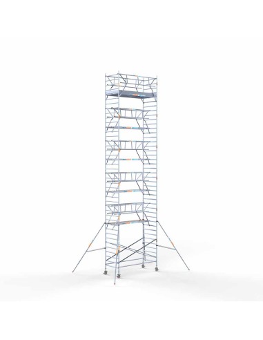 Andamio móvil tipo torre 135x305x1320 m - PRO DOBLE SAFE