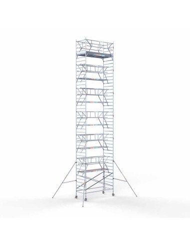 Andamio móvil tipo torre 135x305x1420 m - PRO DOBLE SAFE