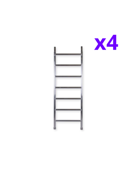 Andaime móvel tipo torre 75x190x520 m - PRO SAFE