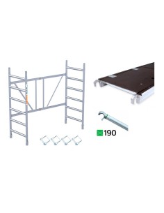 Módulo ampliable 75x190 de 3,85m-B a 5,70m-A