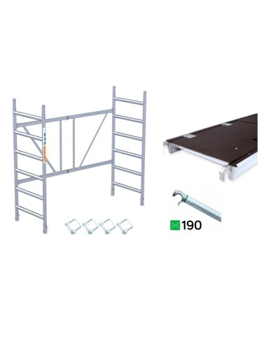 Módulo ampliable 75x190 de 4,70m-A a 6,50m