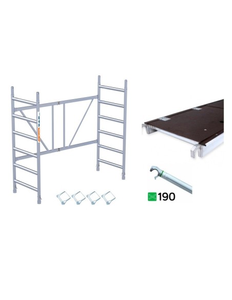 Módulo ampliable 75x190 de 5,70m a 7,50m