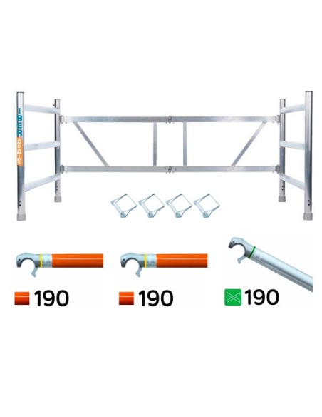 Módulo expansível 90x190 de 3m a 3,85m