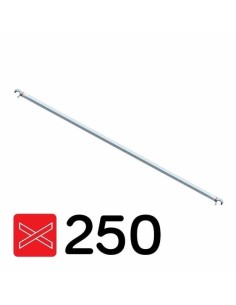 Barra diagonal 250 para andaimes móveis tipo torre e andaime dobrável 2