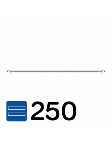 Barra horizontal 250 para andamio móvil tipo torre y andamio plegable