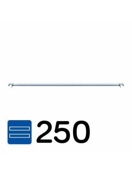 Barra horizontal 250 para andaimes móveis tipo torre e andaime dobrável