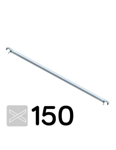Barra diagonal 150 para andamio plegable