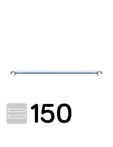 Barra horizontal 150 para andaimes dobrável