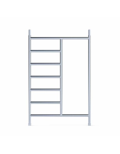 Degrau de alumínio para andaime 135-28-7 L/R