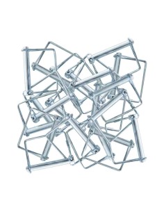 Pack 25 clips de seguridad para andamios móviles y andamios plegables