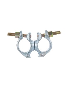 Abrazadera doble de metal para andamios y andamios móviles (51 mm)
