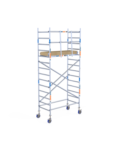 Andaime móvel tipo torre 90x190x520 m | ECO LINE