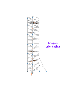 Andaime móvel tipo torre 150x190x1320 m - XTREM