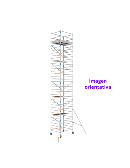 Andamio móvil tipo torre 150x190x1320 m - XTREM