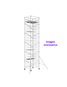 Andamio móvil tipo torre 150x250x1320 m - XTREM