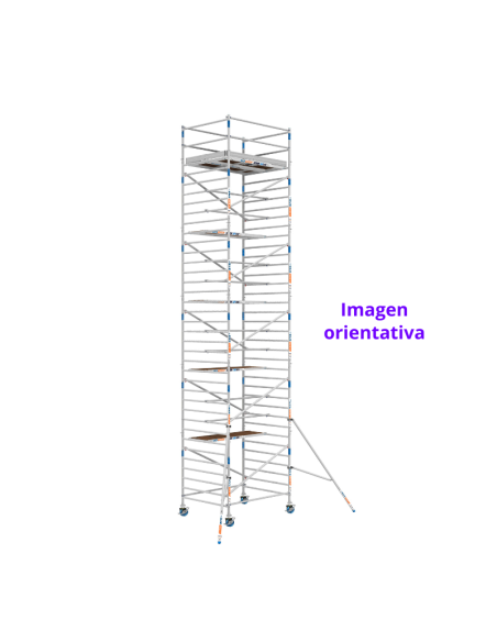 Andaime móvel tipo torre 150x250x1520 m - XTREM