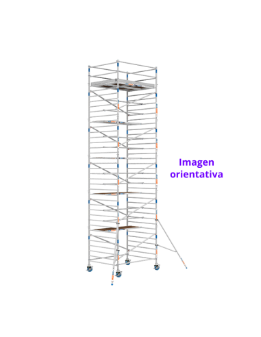 Andaime móvel tipo torre 150x305x1320 m - XTREM