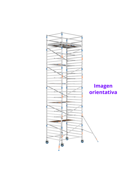 Andaime móvel tipo torre 150x305x1320 m - XTREM