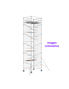 Andaime móvel tipo torre 150x305x1420 m - XTREM