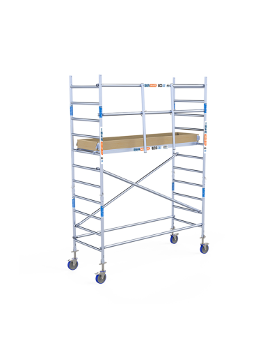 Andaime móvel tipo torre 90x250x420 m | ECO LINE