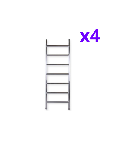 Andaime móvel tipo torre 75x305x520 m - PRO DOBLE SAFE