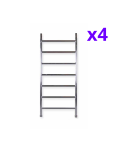 Andamio móvil tipo torre 90x190x620 m - PRO DOBLE SAFE 2