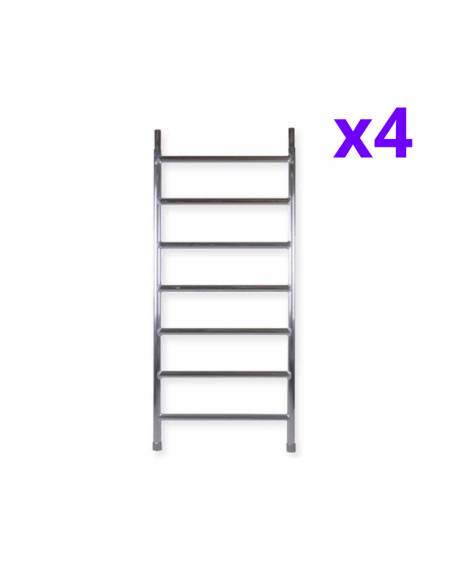 Andamio móvil tipo torre 90x250x620 m - PRO DOBLE SAFE