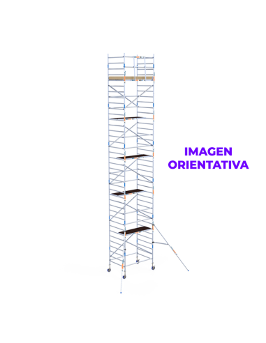 Andaime móvel tipo torre 135x190x1420 m | ECO LINE