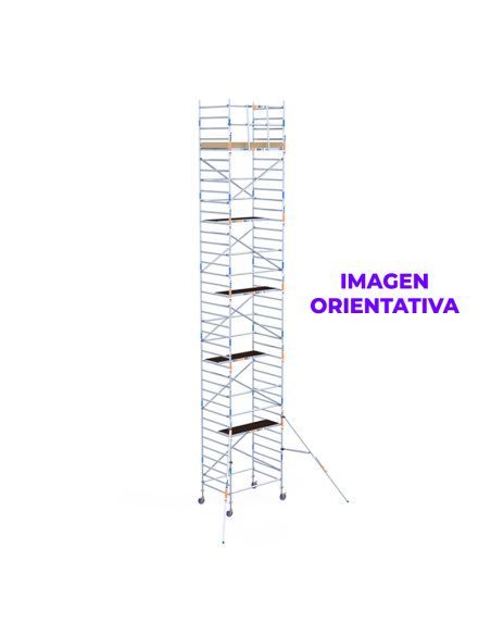 Andaime móvel tipo torre 135x190x1420 m | ECO LINE