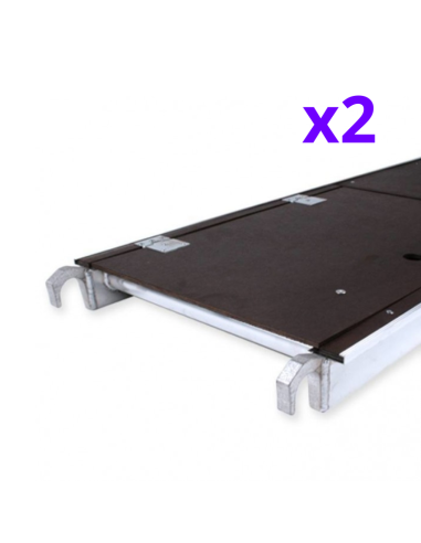 Andaime móvel tipo torre 135x250x620 m - PRO DOBLE SAFE