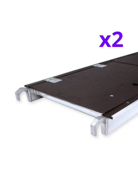 Andaime móvel tipo torre 135x250x620 m - PRO DOBLE SAFE