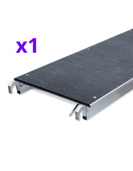 Andaime móvel tipo torre 135x250x620 m - PRO DOBLE SAFE