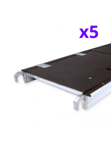 Andamio móvil tipo torre 135x250x1220 m - PRO DOBLE SAFE