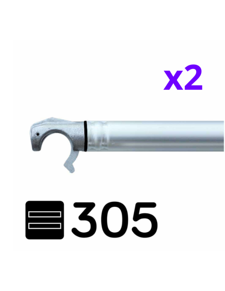 Andamio móvil tipo torre 90x305x820 m - PRO DOBLE SAFE