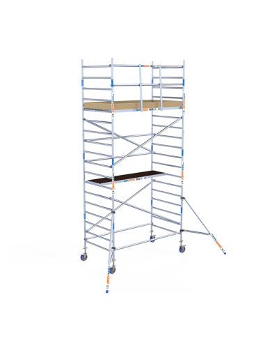 Andaime móvel tipo torre 135x250x620 m | ECO LINE