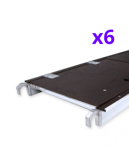 Andaime móvel tipo torre 135x305x1420 m - PRO DOBLE SAFE