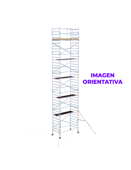 Andaime móvel tipo torre 135x250x1320 m | ECO LINE