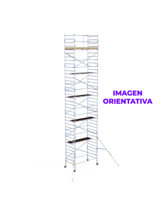Andamio móvil tipo torre 135x250x1420 m | ECO LINE