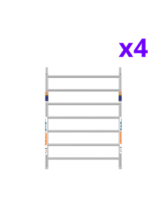 Andaime móvel tipo torre 150x190x620 m - XTREM 2