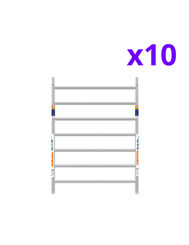 Andaime móvel tipo torre 150x190x1220 m - XTREM