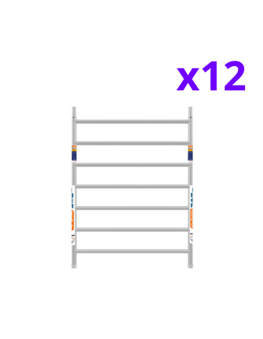 Andaime móvel tipo torre 150x190x1320 m - XTREM