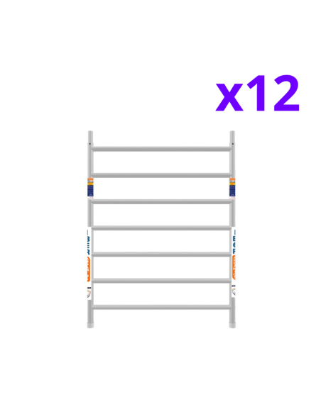 Andamio móvil tipo torre 150x190x1320 m - XTREM
