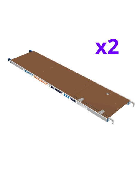 Andamio móvil tipo torre 150x190x620 m - XTREM