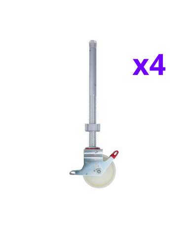 Andamio móvil tipo torre 150x190x520 m - XTREM