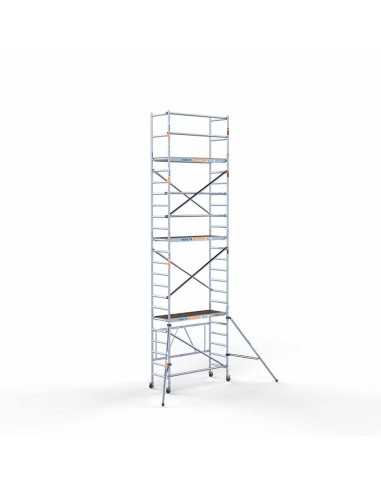 Andaime COMBI 75x190 7,50m de altura de trabalho com estabilizadores