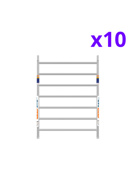 Andaime móvel tipo torre 150x250x1220 m - XTREM